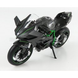 Kawasaki Ninja H2 2017 Black Carbon Green LCD Model LCD104576