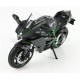 Kawasaki Ninja H2 2015 Black Carbon Green LCD Model LCD104569
