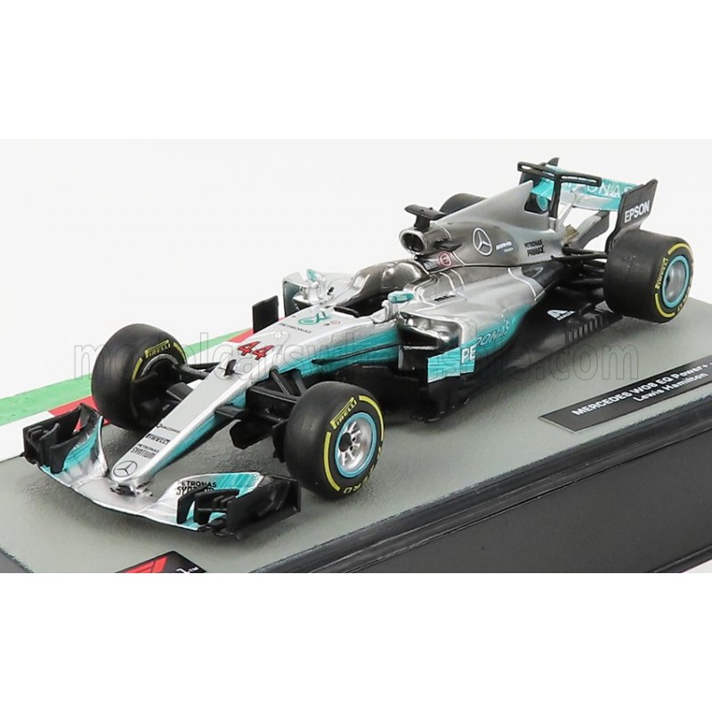 Mercedes GP W08 EQ Power+ 44 F1 World Champion 2017 Lewis Hamilton Edicola 148451-Edicola - Miniatures Autos