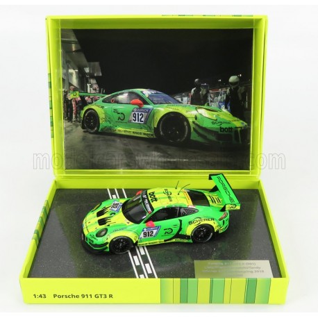 Porsche 911 991 GT3 R 912 24 Heures du Nurburgring 2018 Minichamps MG-M-911-18-4301