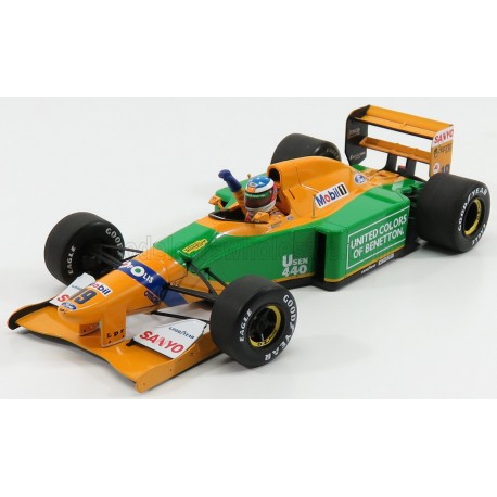 Benetton Ford B192 19 F1 Grand Prix de Monaco 1992 Michael Schumacher Minichamps 113920119