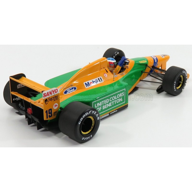 Benetton Ford B192 Schumacher GP Allemagne 1992 – Minichamps 1/18, Neuve