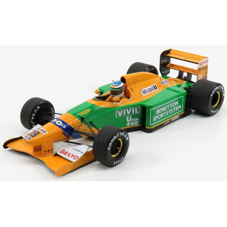 Benetton Ford B192 19 F1 Grand Prix d'Italie 1992 Michael Schumacher Minichamps 113920219