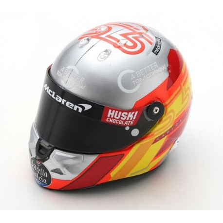Casque Helmet 1/5 Carlos Sainz McLaren F1 2020 Spark S5HF043