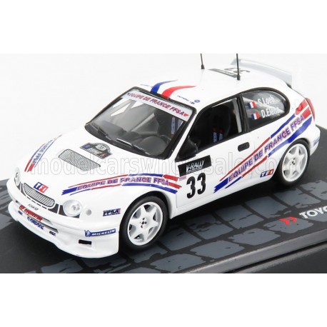 Toyota Corolla WRC 33 Rallye Tour de Corse 2000 S. Loeb - D. Elena Edicola PASRACOL114&nbsp;