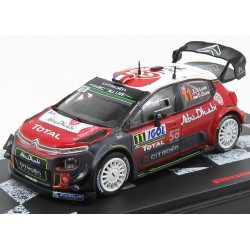 Citroen C3 WRC 11 Rallye Tour de Corse 2018 S. Loeb - D. Elena Edicola DEADLEOFRALCOLL003&nbsp;