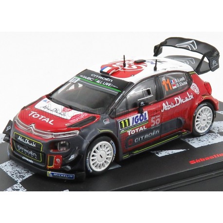 Citroen C3 WRC 11 Rallye Tour de Corse 2018 S. Loeb - D. Elena Edicola DEADLEOFRALCOLL003&nbsp;