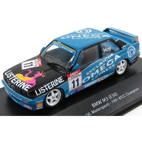 BMW 3-Series M3 E30 11 BTCC 1991 Champion Will Hoy Edicola 4672102A&nbsp;