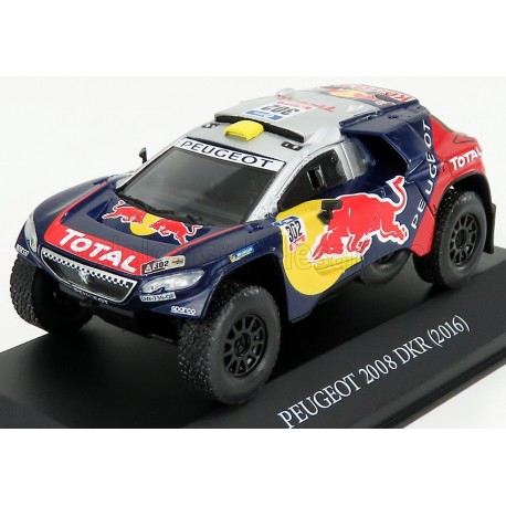 Peugeot 2008 DKR 302 Rallye Dakar 2016 S. Peterhansel Edicola KD302