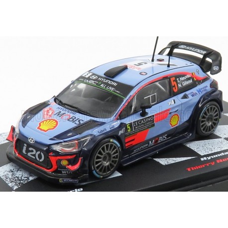 Hyundai i20 WRC Coupe 5 Rallye Monte Carlo 2018 T. Neuville - N. Gilsoul Edicola DEADLEOFRALCOLL002&nbsp;