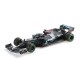 Mercedes F1 W11 44 F1 Winner Turquie World Champion 2020 Lewis Hamilton avec pneus usés et salissures Minichamps 110201444