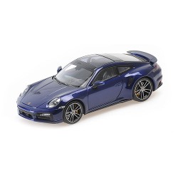Porsche 911 (992) Turbo S 2020 Blue Metallic Minichamps 410069471