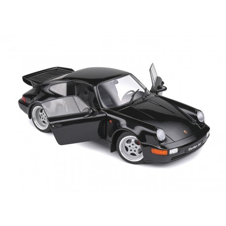 Porsche 911 964 Turbo 1993 Black Solido S1803404