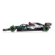 Mercedes F1 W11 44 F1 Winner Turquie World Champion 2020 Lewis Hamilton avec pneus usés et salissures Minichamps 113201444