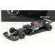 Mercedes F1 W11 44 F1 Winner Turquie World Champion 2020 Lewis Hamilton avec pneus usés et salissures Minichamps 113201444
