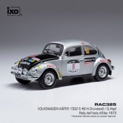 VW Krafer 1302 S 8 Rallye Elba 1973 Grunsteid - Hopf IXO RAC325