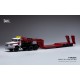 Berliet TB015 M3 6x4 low loader tractor 1960 White Red IXO TTR024