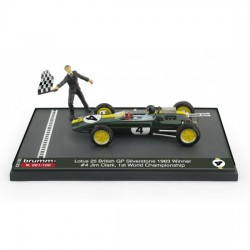Lotus 25 4 F1 World Champion Winner Grand Prix d'Angleterre 1963 Jim Clark Brumm S2105BR