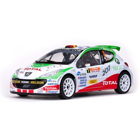 Peugeot 207 S2000 1 Rallye International du Valais 2007 Ojeda - Barrabes Sunstar SS5433
