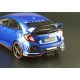 Honda Civic Type R FK8 2020 Blue LCD Model LCD18005B-BU