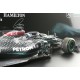 Mercedes F1 W11 44 F1 Winner Turquie World Champion 2020 Lewis Hamilton with used tyres and dirty effect Minichamps 110201444