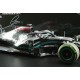 Mercedes F1 W11 44 F1 Winner Turquie World Champion 2020 Lewis Hamilton with used tyres and dirty effect Minichamps 110201444