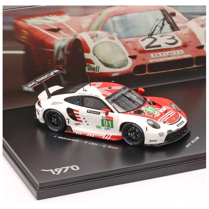 Porsche 911 RSR Type 991 n° 78 24H Le Mans 2020 1/43 Spark S7990