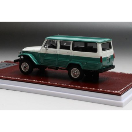 Toyota Land Cruiser FJ45LV 1963 White Green Great Iconic GIM015A