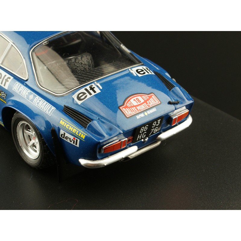 Maquette Renault Alpine A110 - Rallye Monte-Carlo 1973 - Échelle 1:24
