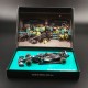 Mercedes F1 W11 44 F1 Winner Turquie World Champion 2020 Lewis Hamilton with used tyres and dirty effect Minichamps 413201444
