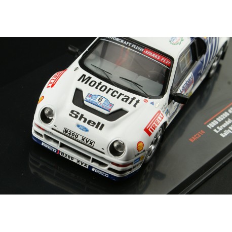Ford RS200 6 RAC Rally 1986 K. Grundel - B. Melander IXO RAC314
