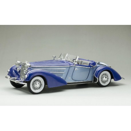 Horch 855 Roadster 1939 Light and Dark Blue Sunstar SUN2408