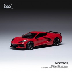 Chevrolet Corvette C8 2020 Red IXO MOC303