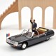 Citroen SM Presidentielle avec Figurine de Jacques Chirac 1981 Grey Norev 158706