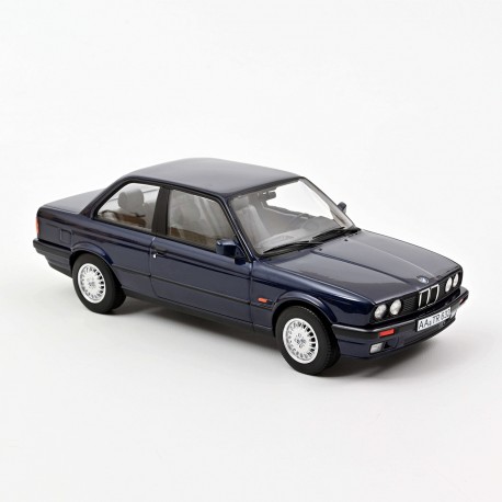 BMW 325I 1988 Blue Metallic Norev 183201
