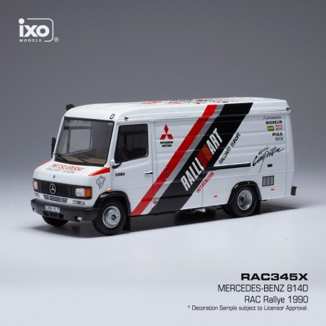 Mercedes 609D Mitsubishi Ralliart Europe Assitance Rallye 1990 IXO RAC345