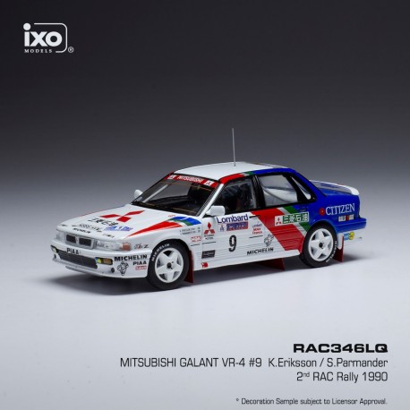 Mitsubishi Galant VR-4 9 RAC Rally 1990 Eriksson - Parmander IXO RAC346