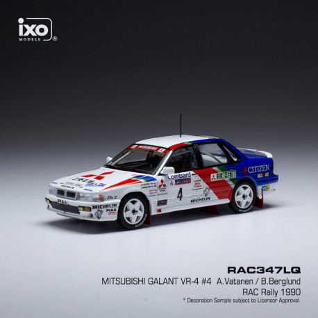 Mitsubishi Galant VR-4 4 RAC Rally 1990 Vatanen - Berglund IXO RAC347