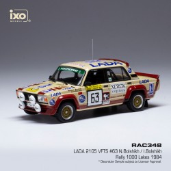 Lada 2105 VFTS 63 Rallye des 1000 Lacs Finlande 1984 Bolshikh - Bolshikh IXO RAC348
