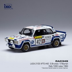 Lada 2105 VFTS 42 Rallye des 1000 Lacs Finlande 1984 Brundza - Neyman IXO RAC349