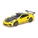 Porsche 911 991.2 GT3 RS 2019 Yellow with Weissach Package with Platinum Magnesium Wheels Minichamps 155068221