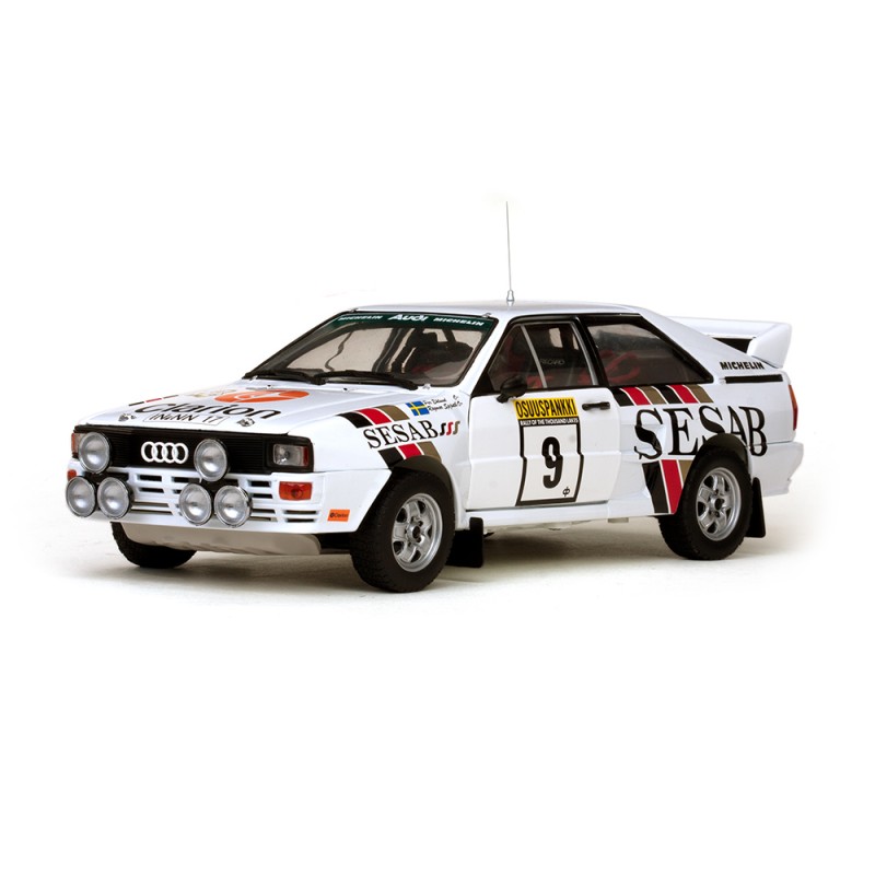 Sunstar Audi Quattro A2 1/18 – Mikkola Rallye Sanremo 1983 – Collection