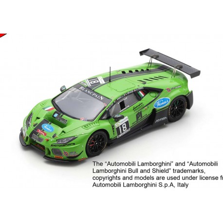 Lamborghini Huracan GT3 18 24 Heures de Spa Francorchamps 2018 Spark SB306