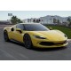 Ferrari 296 GTB Giallo Modena with carbon replicas wheels BBR BBRC264C1