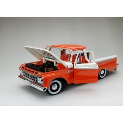 Ford F-100 Pickup 1965 Orange White Sunstar SUN1301