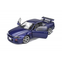 Nissan R34 GTR 1999 Midnight Purple Solido S1804303