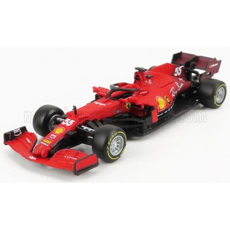Ferrari SF21 55 F1 2021 Carlos Sainz Jr Bburago BBU18-36829S