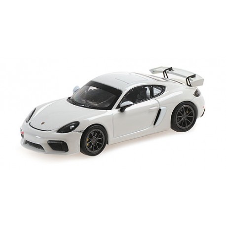 Porsche 718 Cayman GT4 Clubsport 2020 White Minichamps 410196100