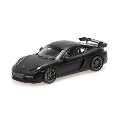 Porsche 718 Cayman GT4 Clubsport 2020 Matt Black Minichamps 410196101