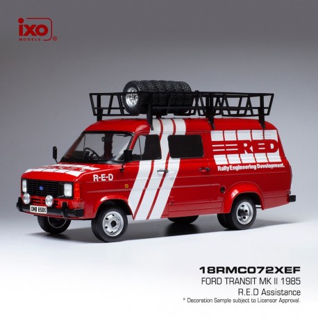 Ford Transit MKII RED Rally Engineering Development Assistance 1985 IXO 18RMC072XE
